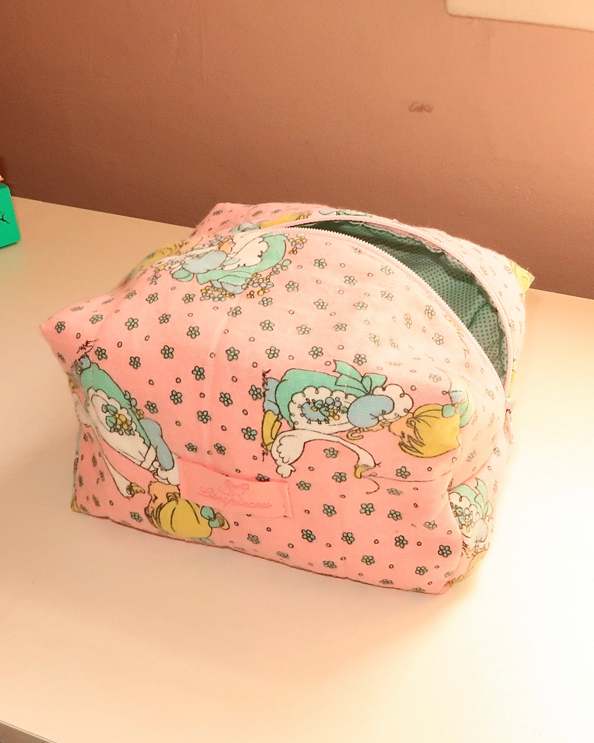 ‘Precious Moments’ makeup bag
