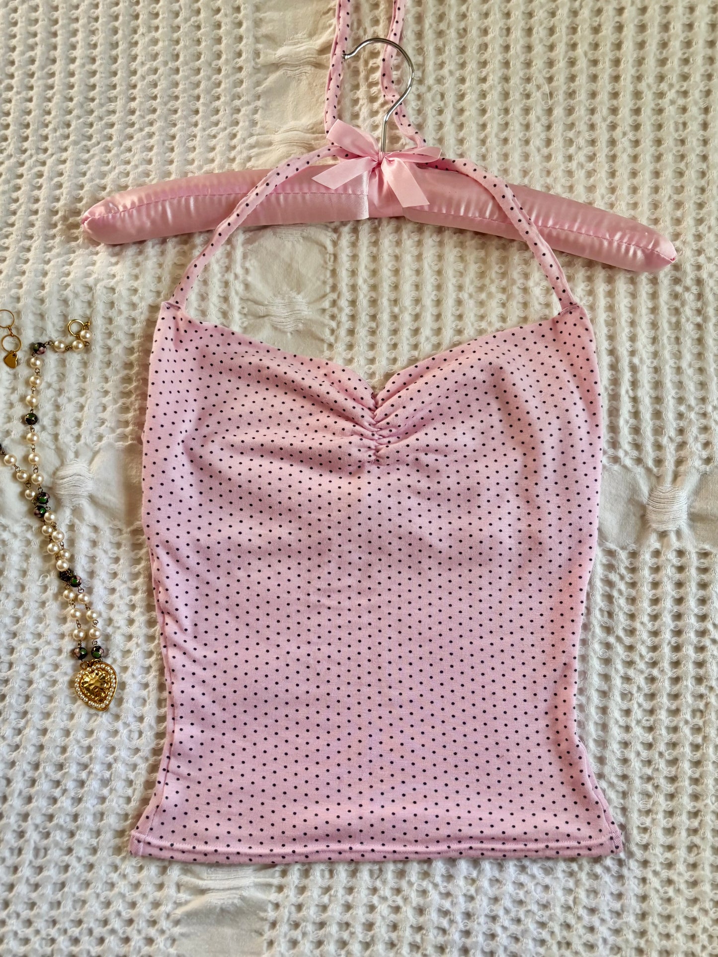 polka dot princess top