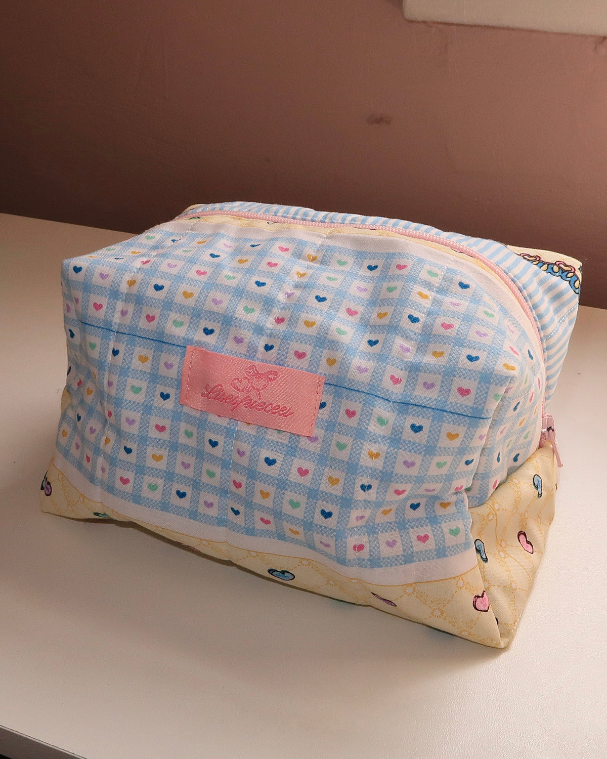 Love & Kisses makeup bag