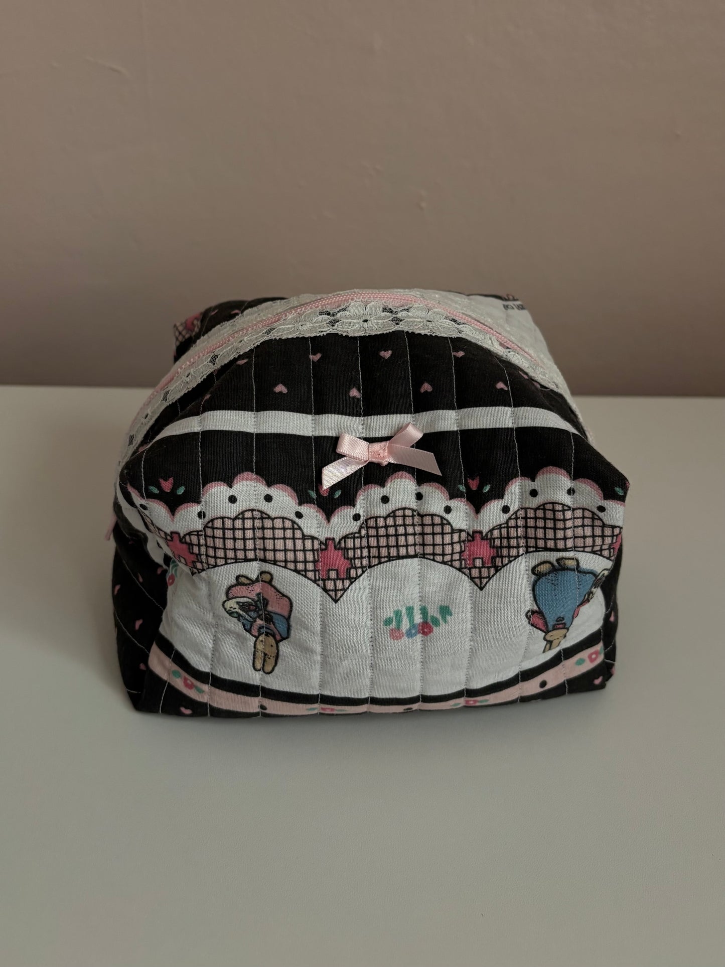bunny kiss makeup bag