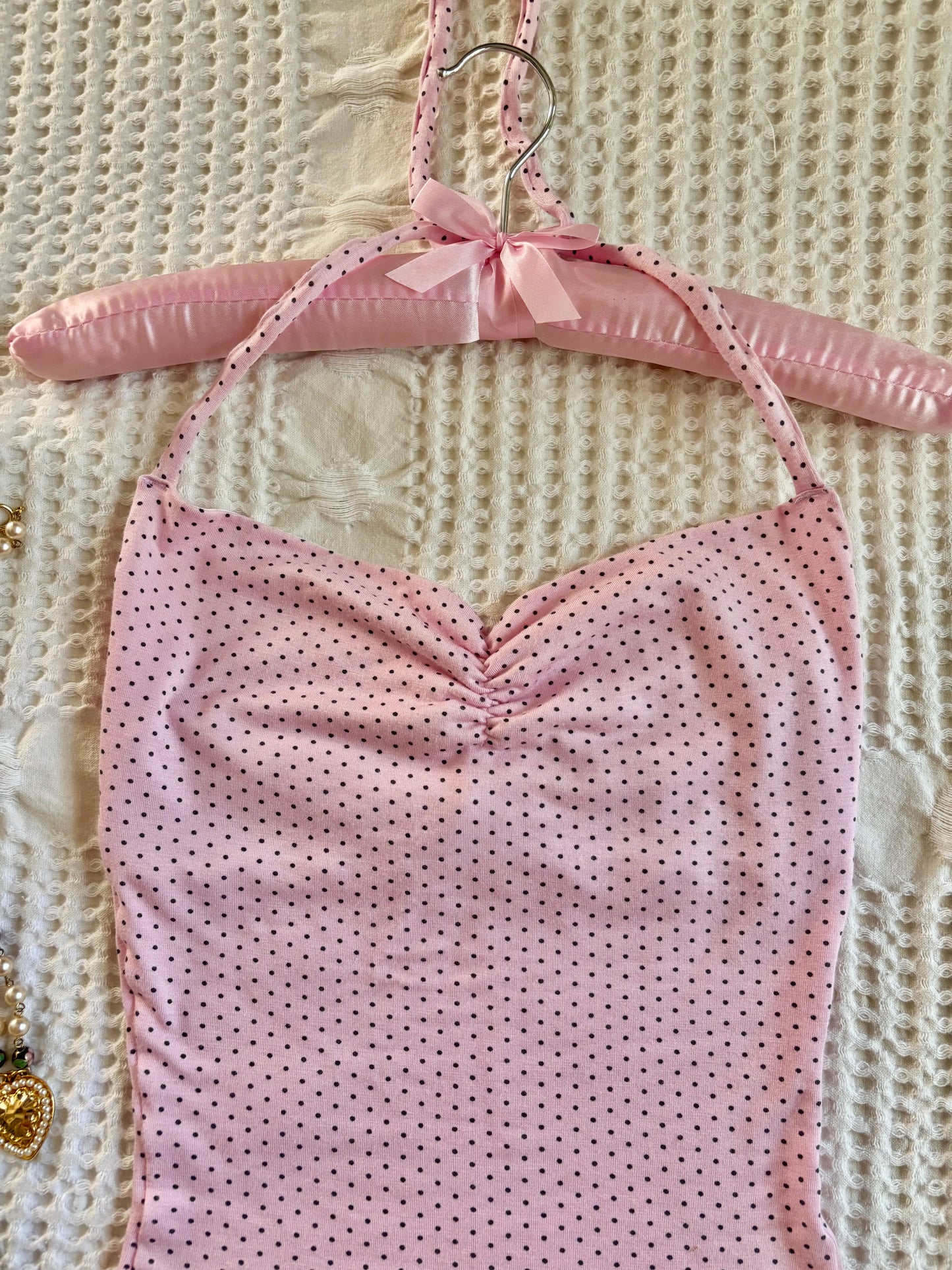 polka dot princess top