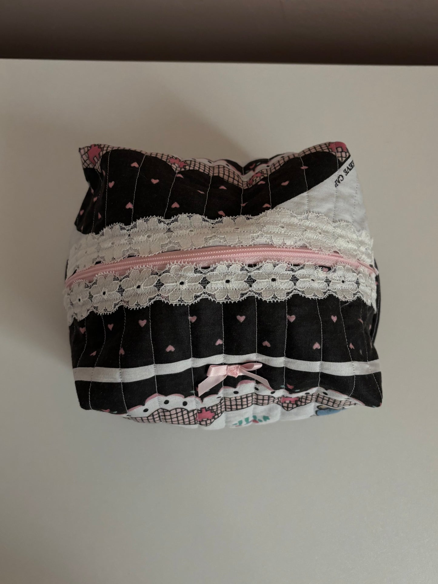 bunny kiss makeup bag