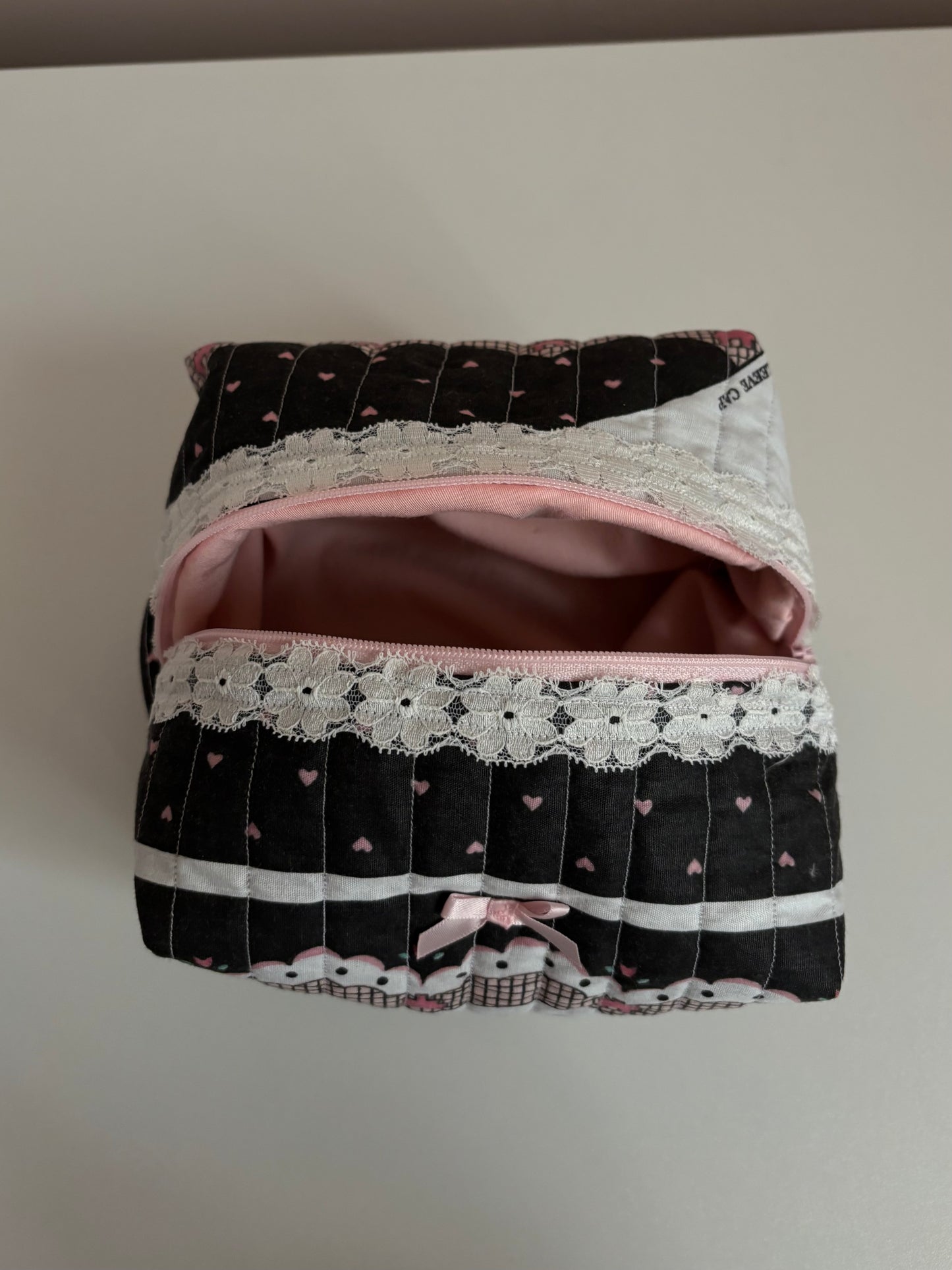 bunny kiss makeup bag