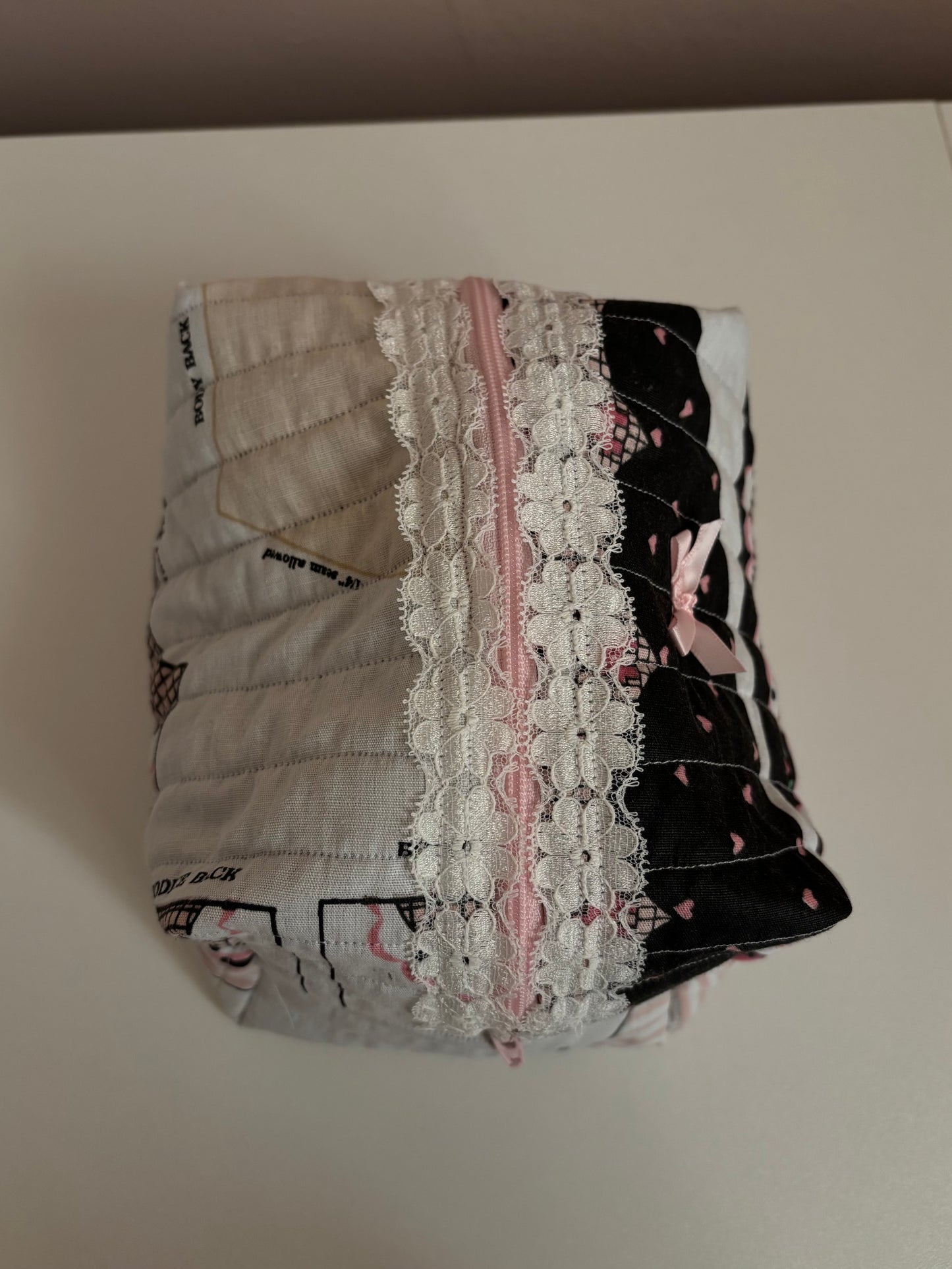bunny kiss makeup bag