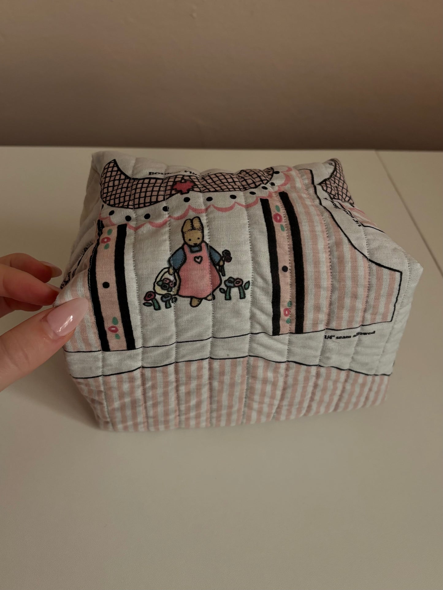 bunny kiss makeup bag