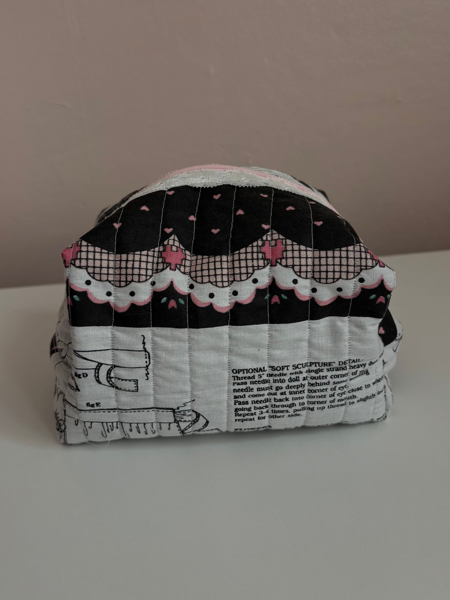bunny kiss makeup bag