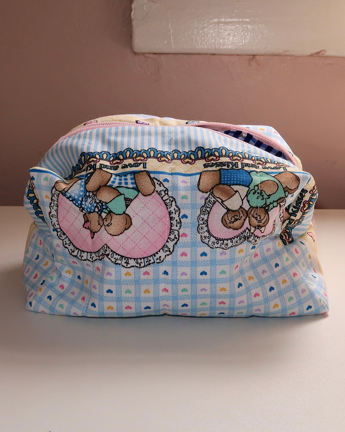 Love & Kisses makeup bag