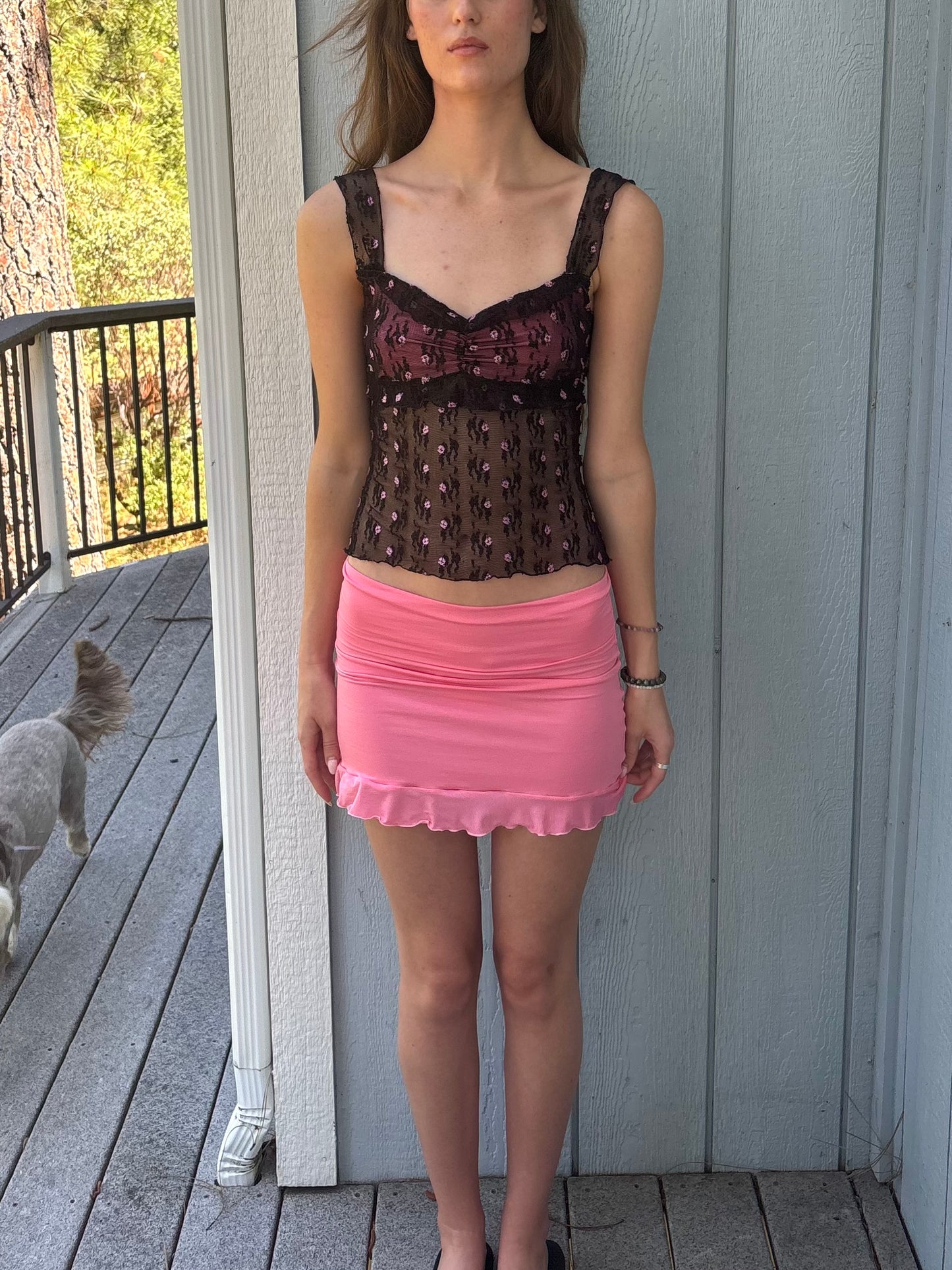 Pink Tulip Skirt