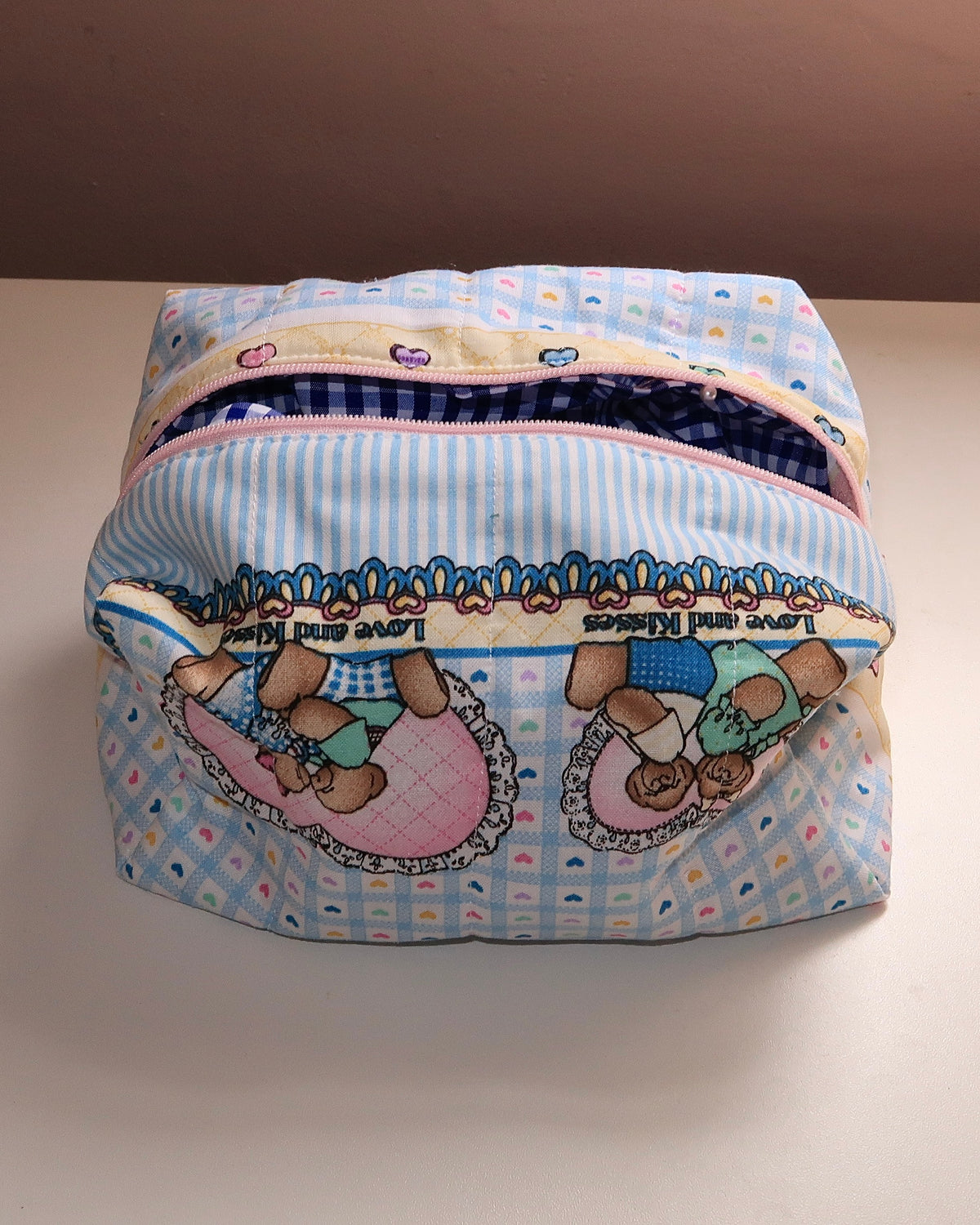 Love & Kisses makeup bag