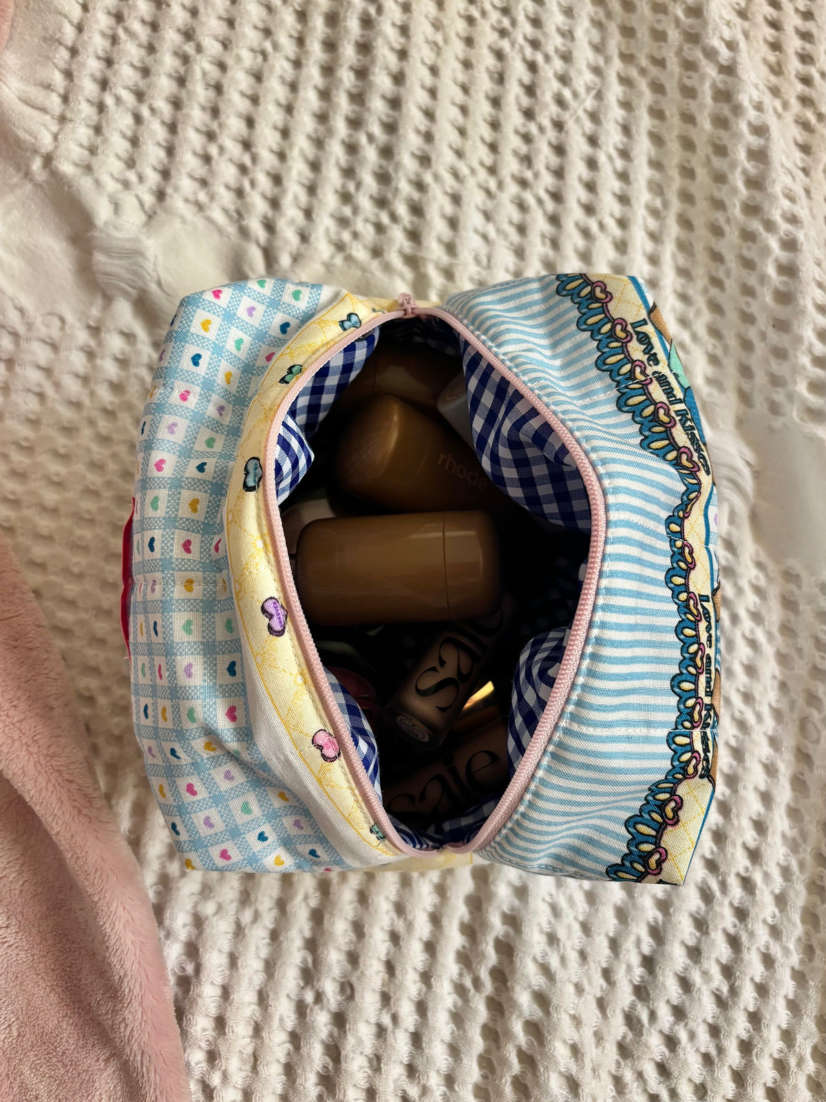 Love & Kisses makeup bag